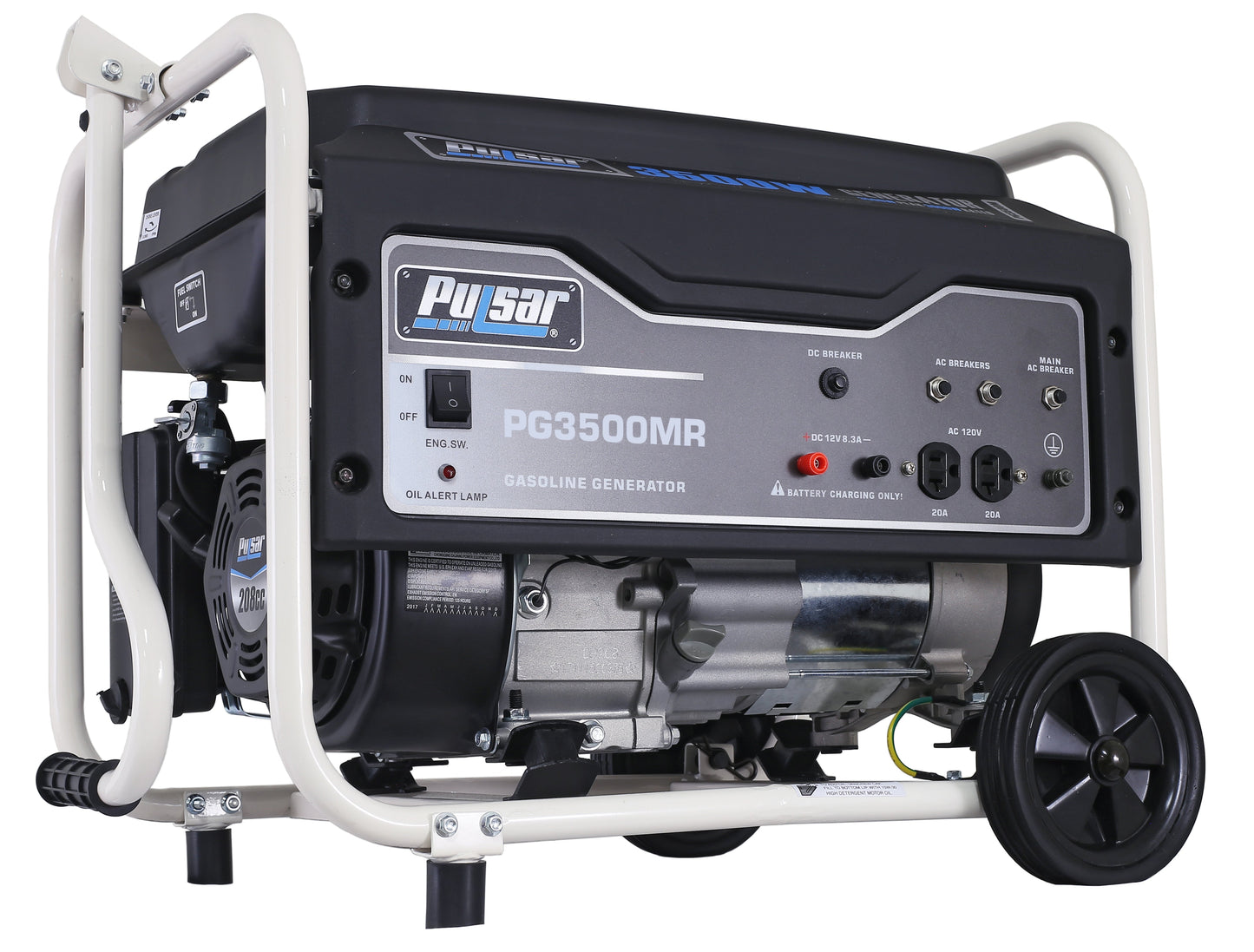 3500W Gas Powered Generator-2