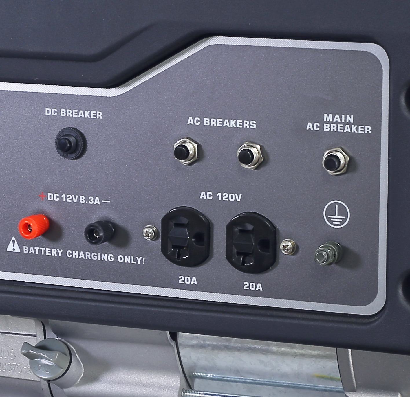 3500W Gas Powered Generator-3